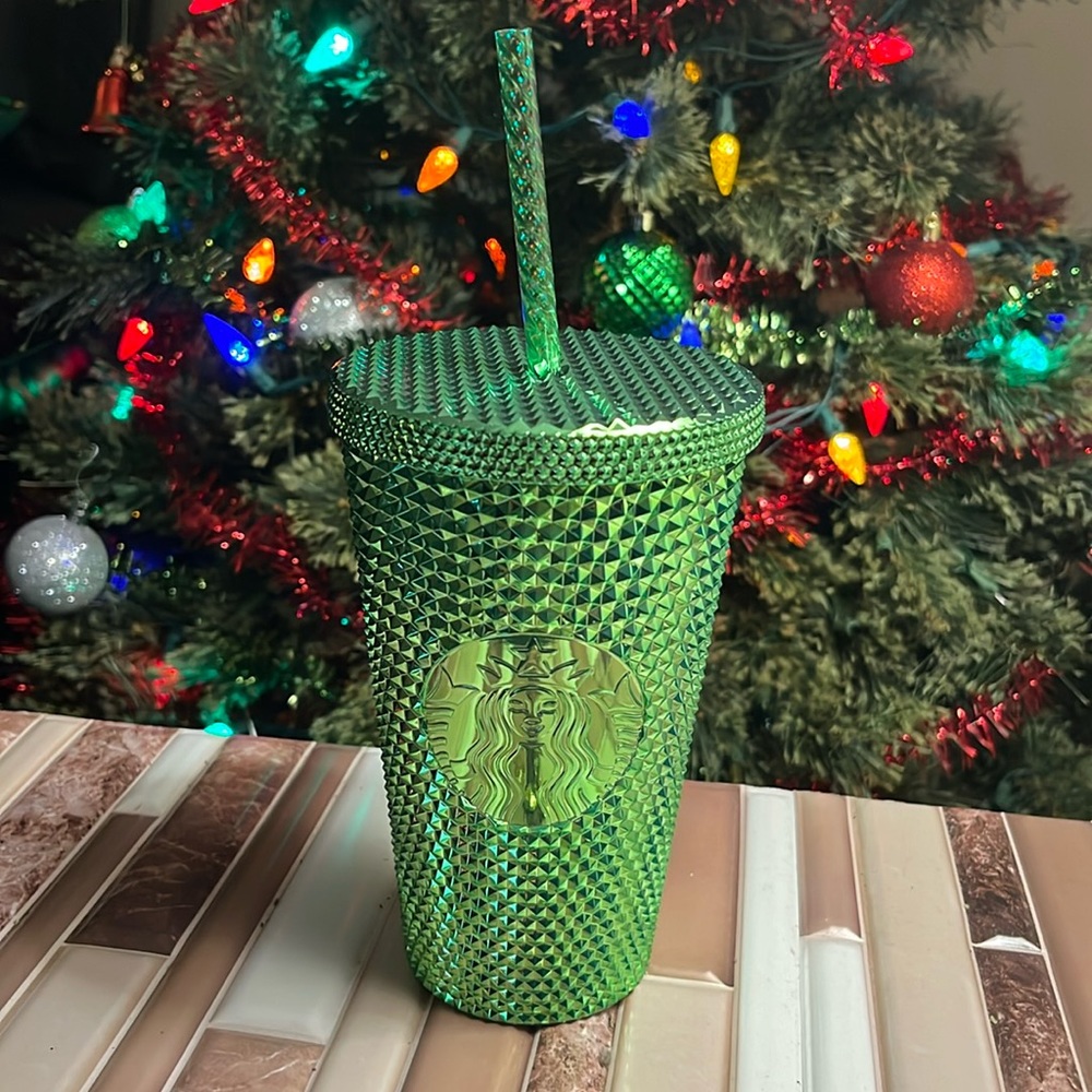 Starbucks Tumbler - Studded Bright Green (16oz Grande)